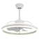 Chantrice 24" Reversible LED Ceiling Fan with Light and Remote, 6-speed Dimmable Ceiling Fan