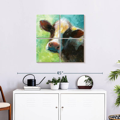 Vache excentrique colorée Brampt