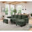 Cordory Upholstered Modular Sectional With 2 Ottomans-501329475