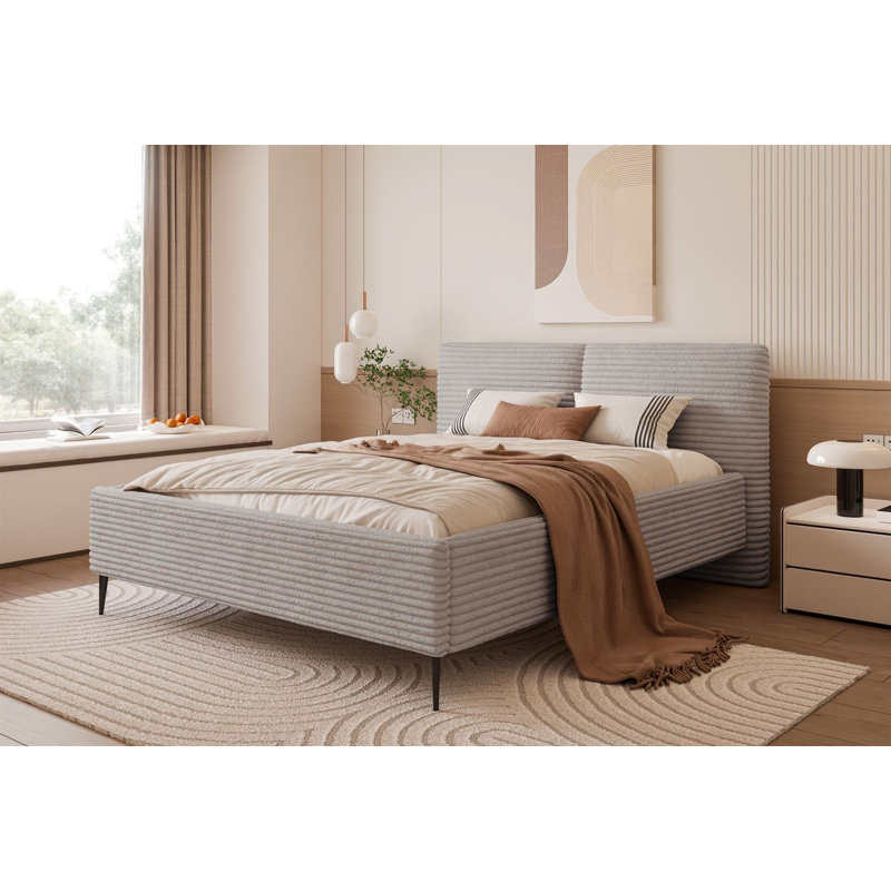Preslar Upholstered Bed, Tilia 86, 180cm W x 200cm L