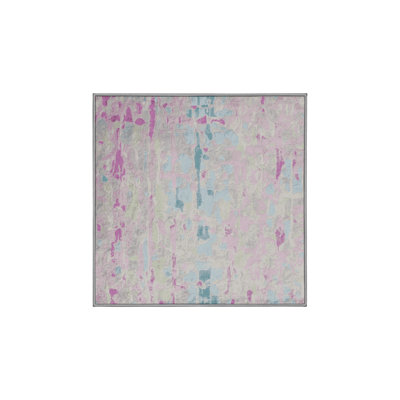 Machine Washable Gray Area Rug