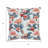 Pink Flamingo Chevron Throw Pillow