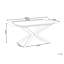 Extendable Metal Base Dining Table