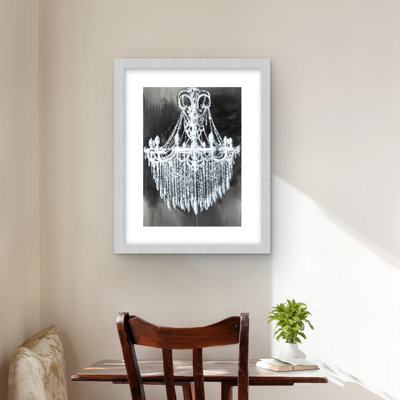 Grand lustre glam - impression d'objets de nature morte pour la décoration intérieure