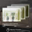 Miroir de salle de bain à DEL avec éclairage avant et rétroéclairé, miroir mural antibuée à intensité variable, miroir de meuble-lavabo imperméable avec verre trempé incassable, plus de 90 degrés pour une réflexion claire
