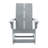 Indoor/Outdoor modern 2-Slat Adirondack Poly Resin Rockers - Set of 2-1359785310