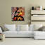 « the color of jazz xx », impression sur toile