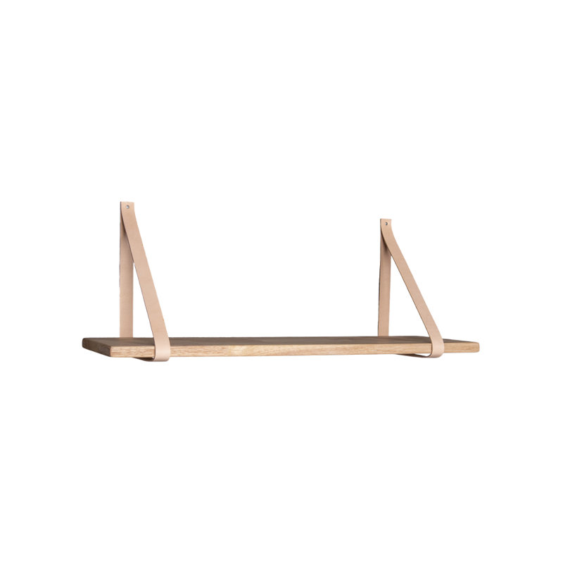 Bracket Shelf, 1.8 H x 20 W x 80 D cm, Black
