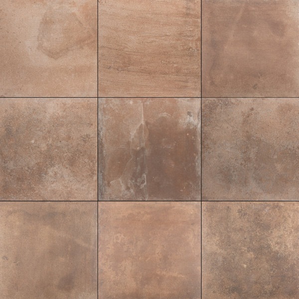 Americana Boston 14 In. X 14 In. Porcelain Terra Cotta Wall & Floor Tile