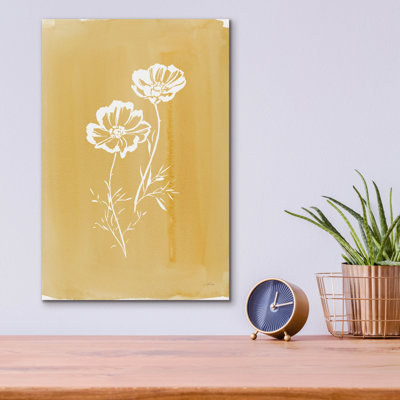 Art mural en verre Cottage Cottage Wildflowers 1 'par Katrina Pete