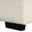 Canapé-lit modulaire en L avec fonction escamotable, canapé-lit beige Nuance à deux ports, rangement et confort