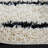 Chandless Striped Ivory/Black Area Rug-48184806