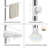 Meesam Freestanding Bath Caddy-1576285132