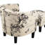 Chaise d'appoint et repose-pieds
