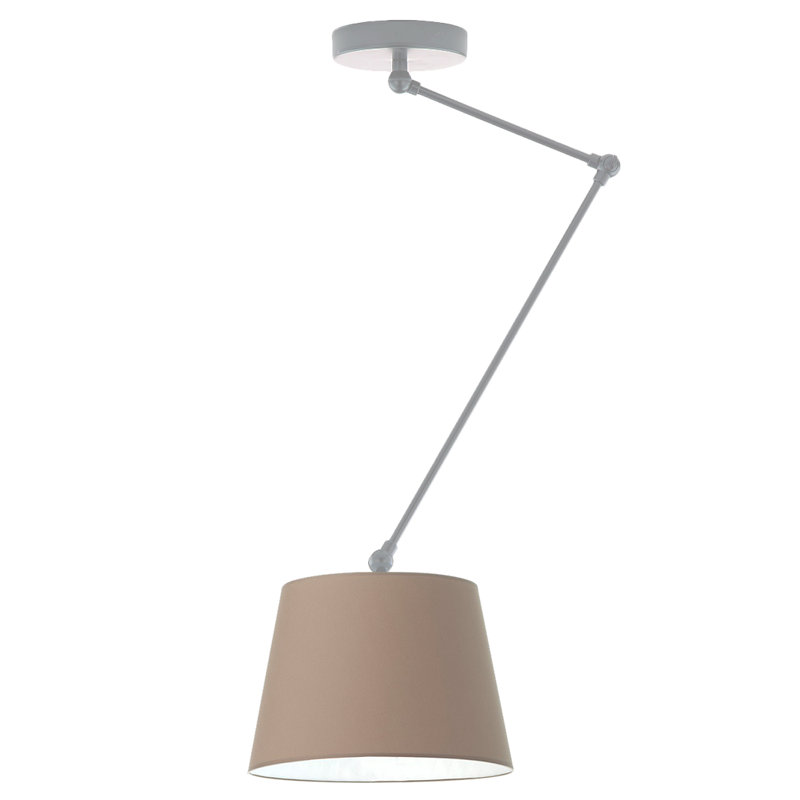 Paun 1 - Light Novelty Chandelier, Beige, Silver