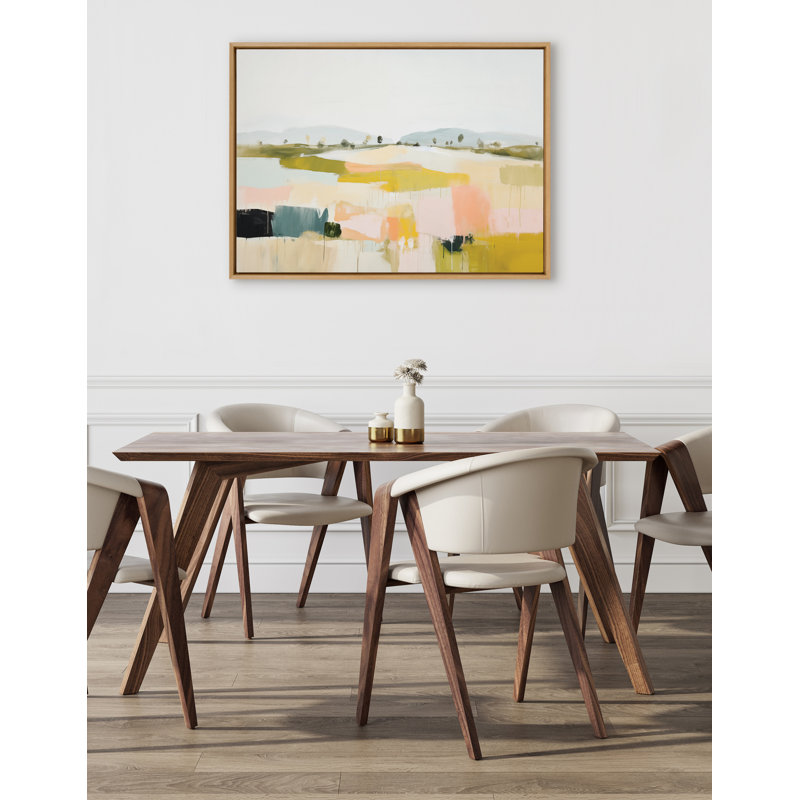 Reproduction d'art sur toile encadrée "Quaint Vista I" par Amy Lighthall, H 31,5 po x l 42 po