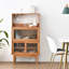 Armoire décorative simple en verre