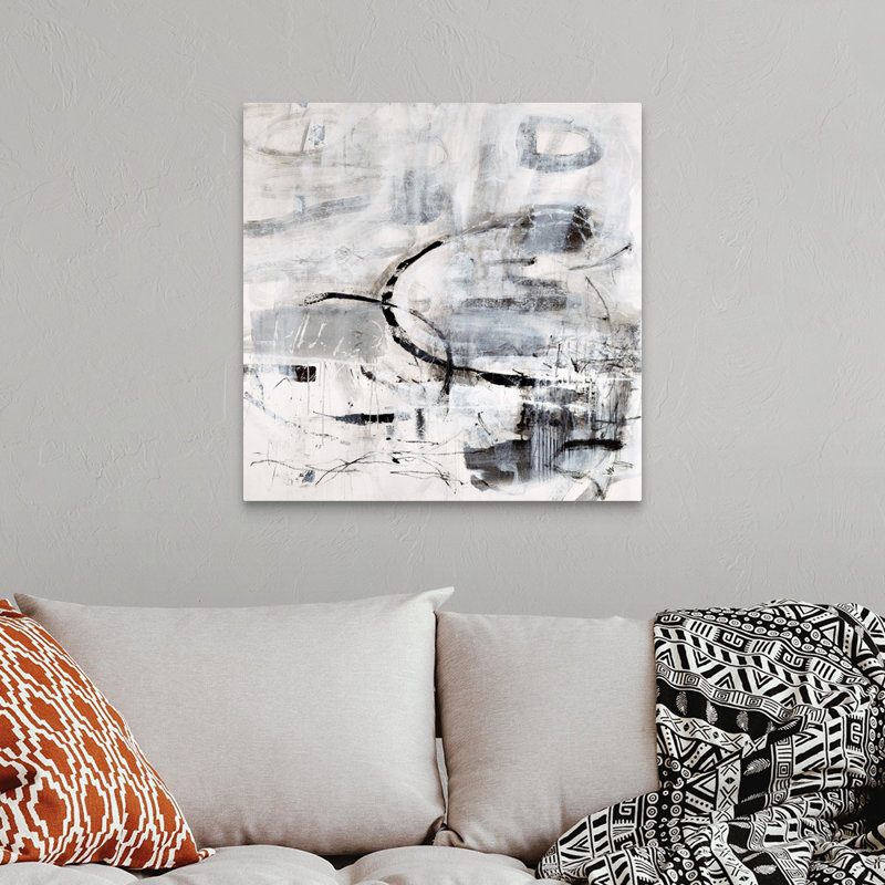 Reproduction d’art sur toile, "Ink creation" par Jodi Maas, Toile tendue, H 30 po x l 30 po x P 1,25 po