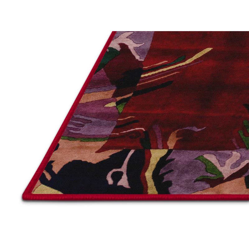 Abstract Indoor Rug, Rectangle 5' x 7'