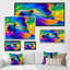 Élégance de la couleur liquide X III - Impression sur toile-1466312107-1466312109