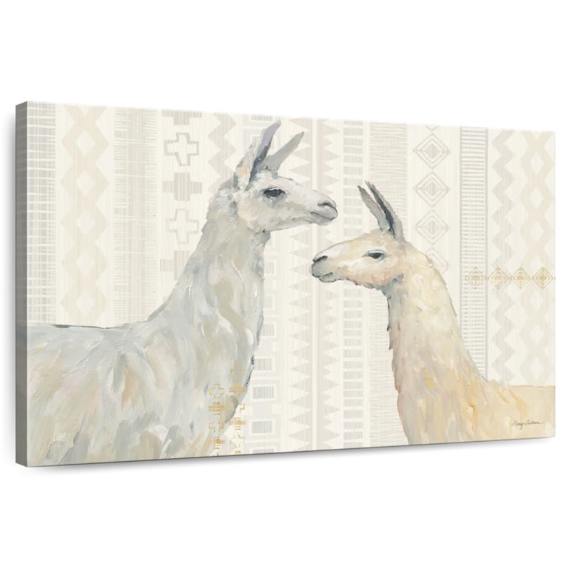 Brampt Llama Land I, 16" H x 24" W