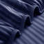 Microfiber Stripe Fitted Sheet – Soft, Durable, and Wrinkle-Free-1135676553-1135676556