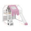 Lit mezzanine double avec tente