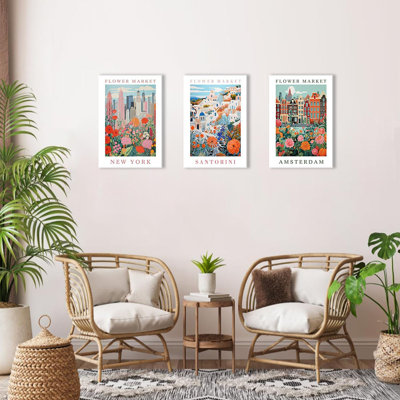 3 Piece Wrapped Canvas Print