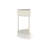 Modern 31.5" Fluted Semi-Circle Narrow Console Table-124237637