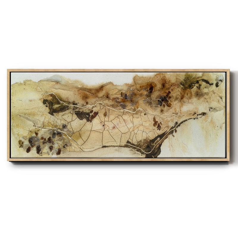 Hidden  I - Framed Canvas