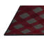 Tapis rouge à carreaux lavable à la machine-1973653305