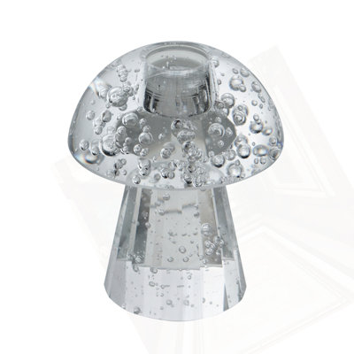 Porte-bougie conique 3,9 x 3,9 x 4,7 po en forme de champignon 6 ch / an