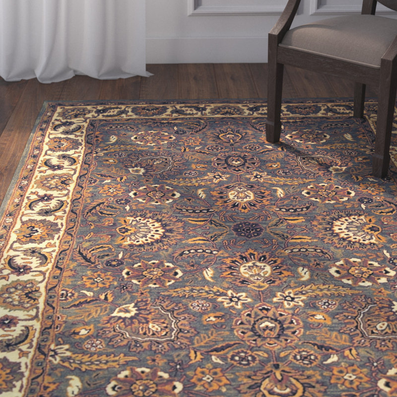 Alger Classic Hand Tufted Wool Oriental Rug, Rectangle 6' x 9'