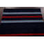 Tapis rayé en laine Gabbeh noué à la main 4 x 6