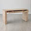 Sienna Writing Desk-Walnut/Bone