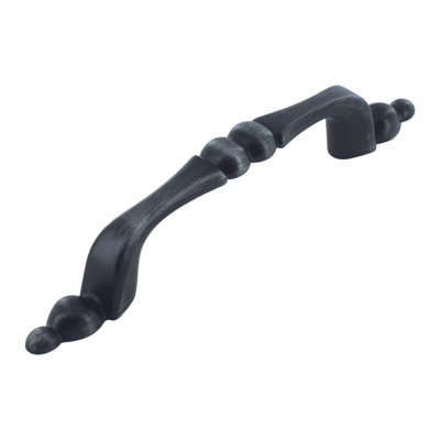 Outwater 25 Pack Matte Cabinet And Drawer Pulls ? 3" Center To Center, Traditional Zinc Construction
