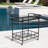 BAR CART, Tempered Glass Frame
