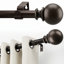 Tringle à rideaux simple réglable 1 po Domynique-1724715506-1724715508