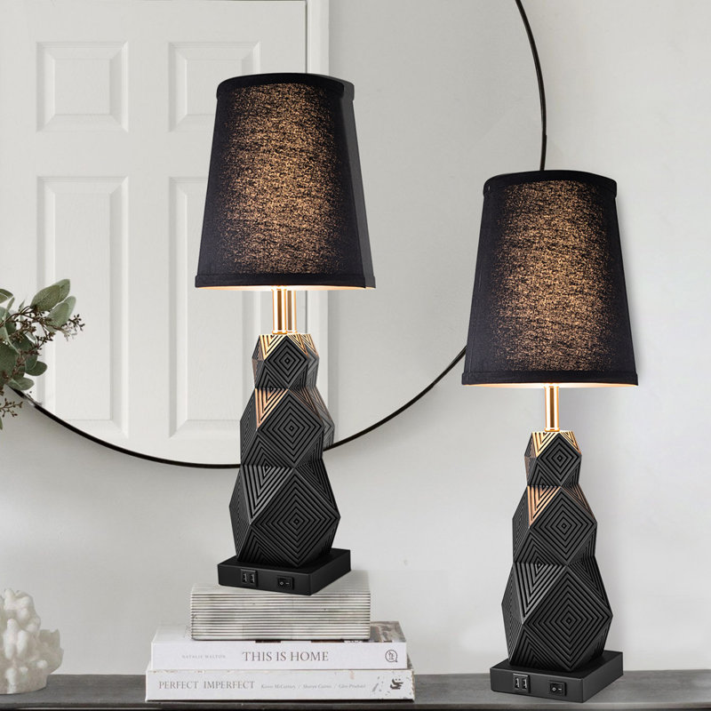 Resin USB Table Lamp
