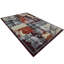 Tapis Housel pour le salon: Tapis lavable Vintage - Tapis en polypropylène tissé à la machine à motif abstrait: Multicolore - Tapis de salon | Tapis lavables à la machine, tapis antidérapant pour plancher intérieur résistant aux taches-30779047