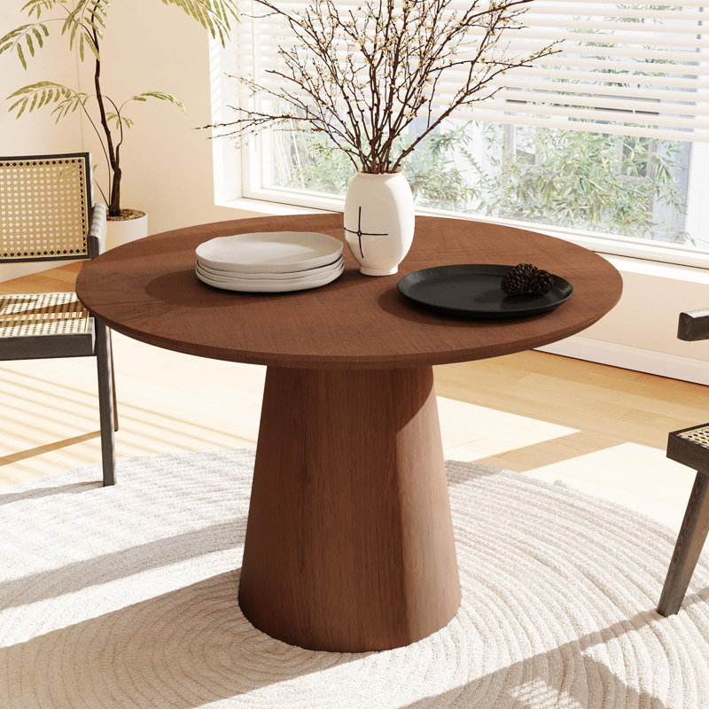 Table de salle à manger en bois, Noyer