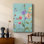 Wildflower Flutter III -Custom Wrapped Gallery Cavas