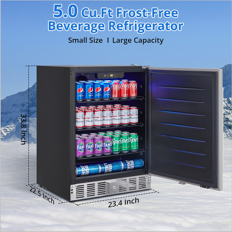 Réfrigérateur à boissons 180 canettes (12 oz) Fashionwu