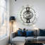 Horloge murale 36 "surdimensionnée pour le salon-123169115