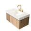Single Bathroom Vanity with Stone Top
