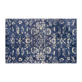 Maison 55 Wool Abstract Area Rug in Blue