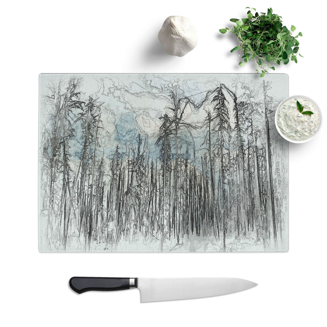 Winter Forest Vol.2 Sketch Chopping Board