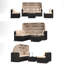 Ensemble de meubles de patio 6 pièces-2132262875
