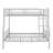 Full XL Over Queen Metal Bunk Bed-1827080749
