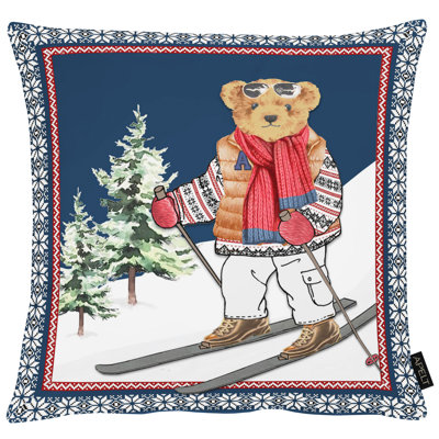 Chalet Style Square Cushion